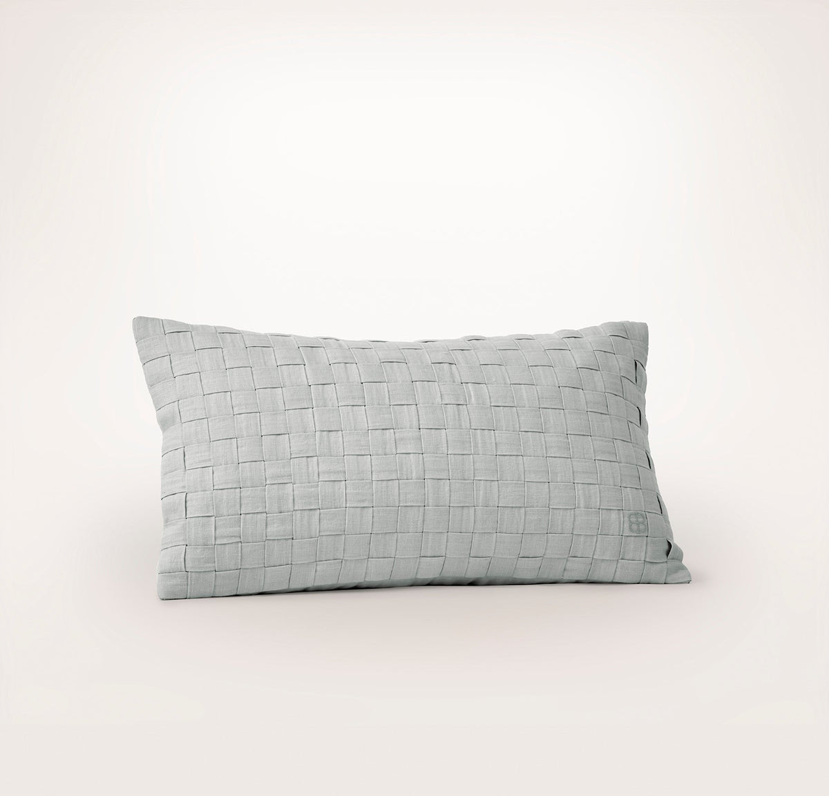 Linen Woven Icon Pillow Cover - Melange Shore